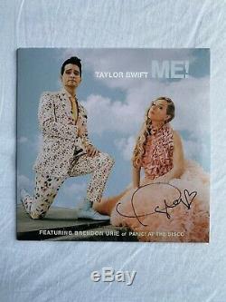 Taylor Swift Signed ME! Vinyl Record Autographed Event Gift