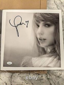 Taylor Swift TTPD Vinyl Record Signed Insert with Heart? JSA Certified