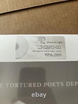 Taylor Swift The Tortured Poets Department Vinyl + SIGNED NOTE FAST SHIP