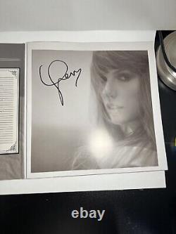 Taylor Swift The Tortured Poets Department Vinyl With Hand Signed Photo With HEART