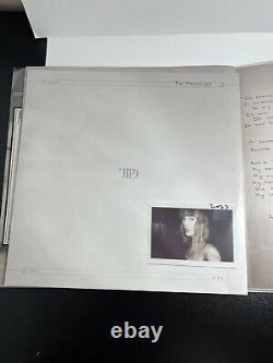 Taylor Swift The Tortured Poets Department Vinyl With Hand Signed Photo With HEART