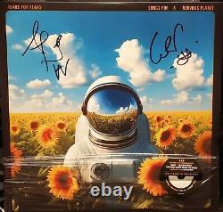 Tears For Fears Signed Autographed 2 LP Vinyl Songs For a Nervous Planet RARE