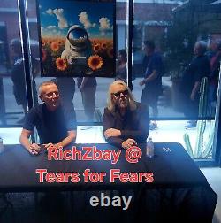 Tears For Fears Signed Autographed 2 LP Vinyl Songs For a Nervous Planet RARE