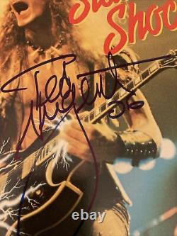 Ted Nugent JSA COA Signed Autograph Record Album Vinyl State Of Shock