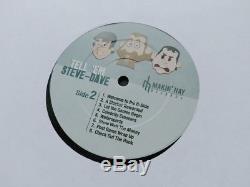 Tell Em Steve Dave Vinylcast Vinyl Cast LP Rare First Print TESD Signed Album