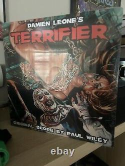 Terrifier Score Movie Soundtrack 180g Vinyl Signed Card by Paul Wiley NEW