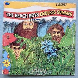 The Beach Boys Endless Summer Signed LP Vinyl Record Album Cover Autograph