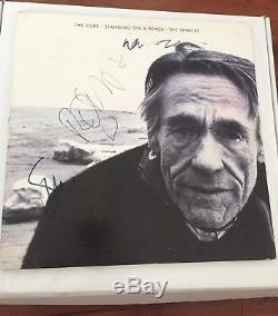 The CURE signed Lp vinyl (Robert, Simon & Lol) Standing On The Beach (siouxsie)