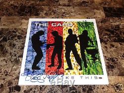 The Cars Rare Band Signed Move Like This Vinyl Record Ric Ocasek Elliot Easton +