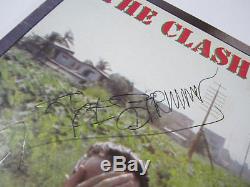 The Clash Combat Rock signed autographed vinyl record album CBS Records PSA DNA
