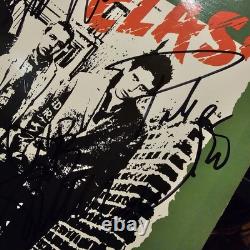The Clash Self-Titled LP Signed Vinyl Record 4 Signatures COA PLEASE READ