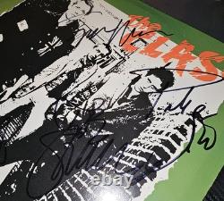 The Clash Self-Titled LP Signed Vinyl Record 4 Signatures COA PLEASE READ