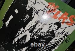 The Clash Self-Titled LP Signed Vinyl Record 4 Signatures COA PLEASE READ