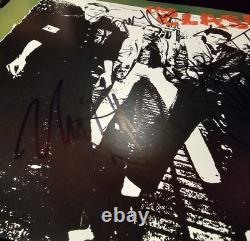 The Clash Self-Titled LP Signed Vinyl Record 4 Signatures COA PLEASE READ