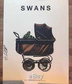 The Consumer Michael Gira RARE Swans Filth LP Vinyl Signed Poster
