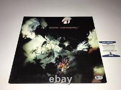 The Cure Robert Smith Rare Signed Disintegration Reissue Vinyl LP Record BAS COA