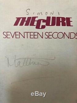 The Cure fully signed vinyl Lp Seventeen Seconds