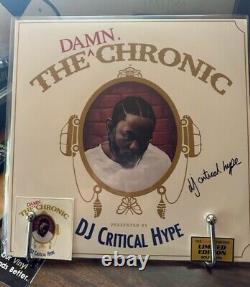 The DAMN. Chronic SIGNED /400 Vinyl LP Kendrick Lamar Dr. Dre DJ Critical Hype