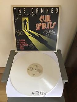 The Damned Evil Spirits Signed White Vinyl Brand New Limited To 1000