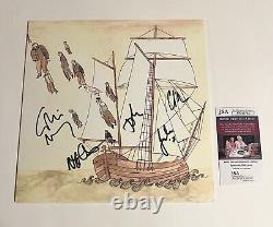 The Decemberists Signed Castaways And Cutouts Vinyl Record Jsa Coa