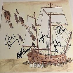 The Decemberists Signed Castaways And Cutouts Vinyl Record Jsa Coa