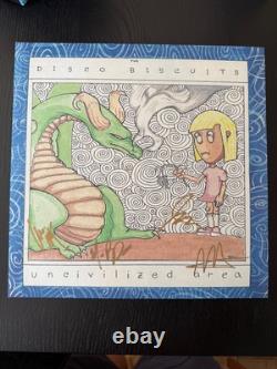 The Disco Biscuits Uncivilized Area LP/Vinyl Record SIGNED by band