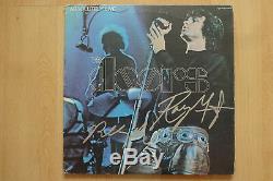The Doors Band Autogramme signed LP-Cover Absolutely Live Vinyl