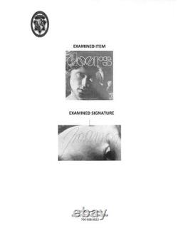 The Doors Debut Album Signed All 4 Morrison Manzarek Krieger Densmore