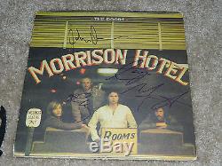 The Doors Ray, Robby, John Morrison Hotel SIGNED AUTOGRAPHED VINYL RECORD LP