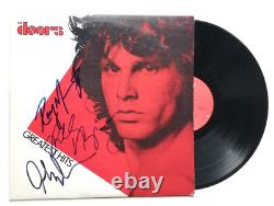 The Doors SIGNED Greatest Hits Vinyl Record JSA LOA by Manzarek Krieger Densmore