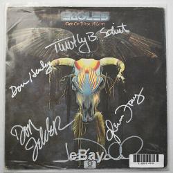 The Eagles Signed Vinyl Record One Of These Nights Great Condition