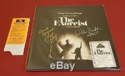 The Exorcist Signed Soundtrack Vinyl LP Autograph Linda Blair William Friedkin