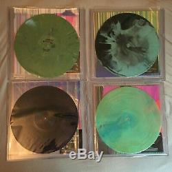 The Flaming Lips and Heady Fwends EP SET Signed, colored, Glow In Dark Vinyl