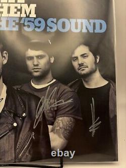 The Gaslight Anthem The'59 Sound Vinyl Record LP Signed Autographed Blue RARE