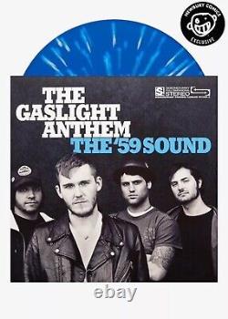 The Gaslight Anthem The'59 Sound Vinyl Record LP Signed Autographed Blue RARE