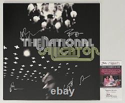 The National X5 Matt Berninger Signed Alligator Vinyl Record Jsa Coa Aq05931