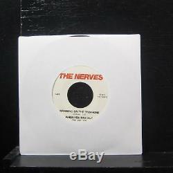 The Nerves 7 1976 Mint- N4501 Vinyl 45 Black Back Tulip Logo Peter Case Signed