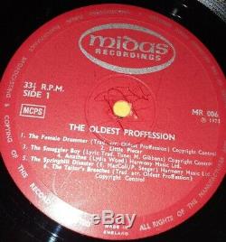 The Oldest Proffession Midas MR006 Folk RARE Signed Vinyl Record Lp 1972 Uk