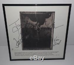 The Pixies Band Signed Surfer Rosa Vinyl Frank Black Kim Deal Autograph Jsa Coa
