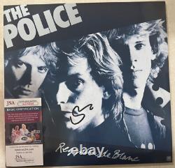 The Police STING Reggatta De Blanc Signed 12' Vinyl Record Album JSA