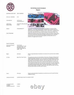 The Police Signed Synchronicity Album LP