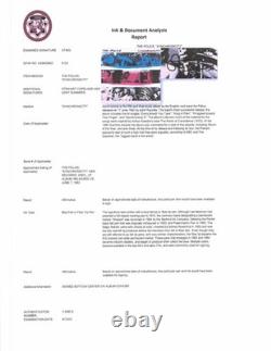 The Police Signed Synchronicity Album LP