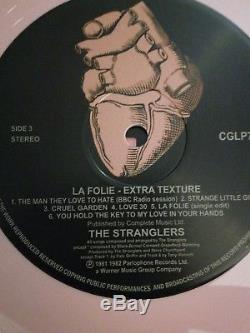 The Stranglers La Folie Signed Pink Vinyl Ltd Edition Double Punk Rare 12 LP