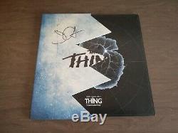 The Thing Vinyl Soundtrack. Signed By John Carpenter. Waxwork #0027