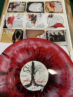 The Used In Love And Death Vinyl SIGNED Red/White/Black Splatter Justin Shekoski