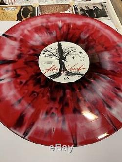 The Used In Love And Death Vinyl SIGNED Red/White/Black Splatter Justin Shekoski