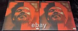The Weeknd After Hours 2LP Limited Autograph Signed Deluxe Vinyl Records Collect