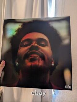 The Weeknd After Hours 2LP Vinyl Limited Autograph Signed Holograph 12 Record