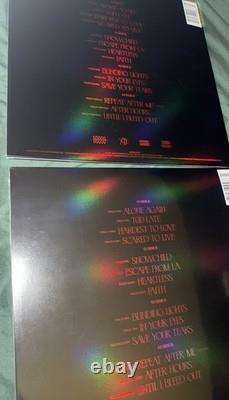 The Weeknd After Hours HOLO VINYL LP Hand Signed Rare Holographic Vinyl