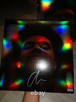 The Weeknd After Hours LP VINYLE Signed Autographed / Signed and Holographic